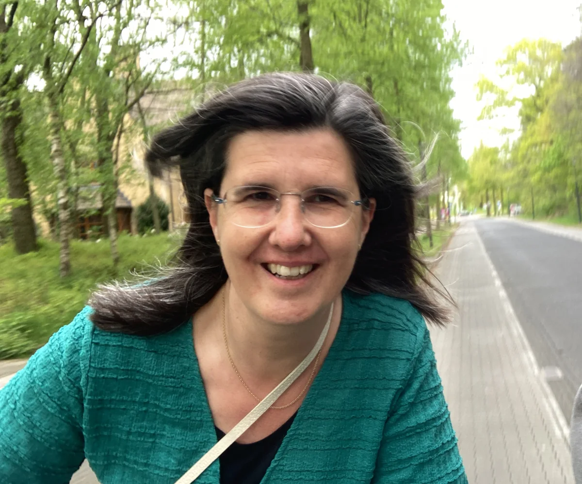 Annemarie Heldens buiten